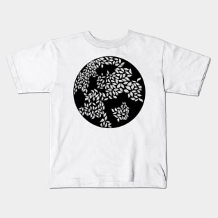 Leaves in a globe Kids T-Shirt